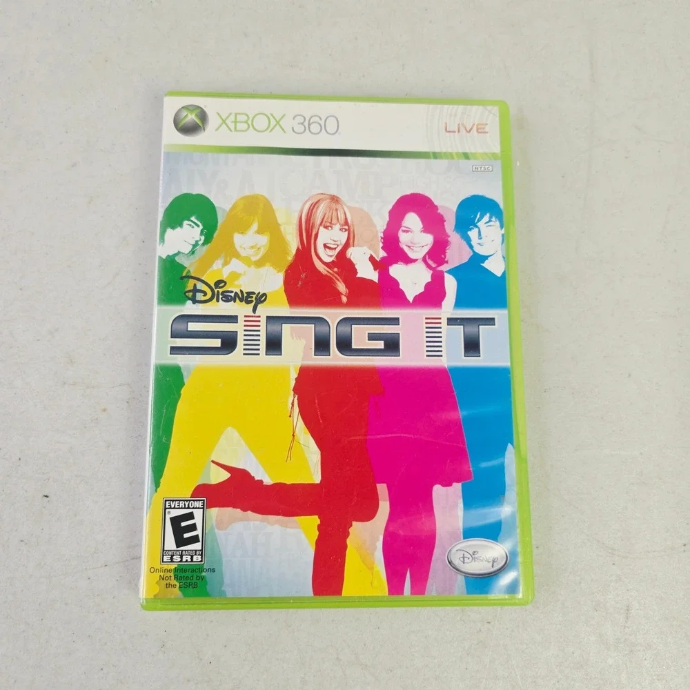 Disney Sing It Xbox 360 Video Game One Size Multi Music Karaoke Rhythm